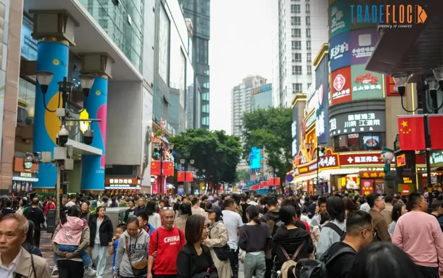 China Services Activity Hits 3-Month Low in October