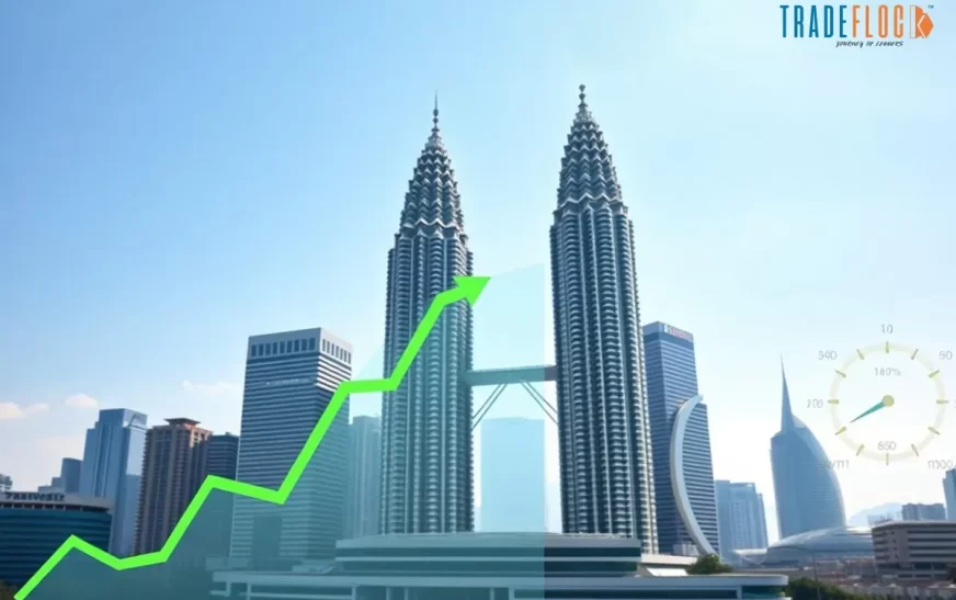 Malaysia’s GDP Growth Slows to 5.4% in Q1, slowing from Q4