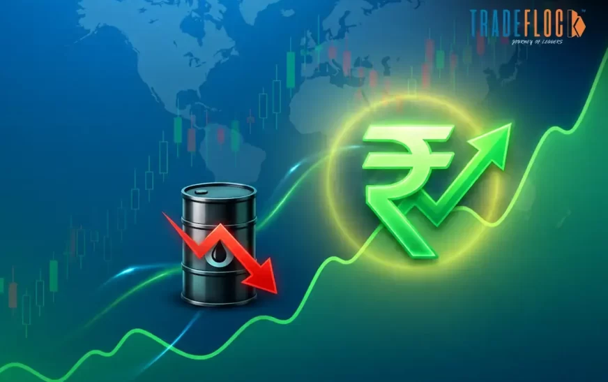 Rupee Rallies As Global Oil Prices Crash