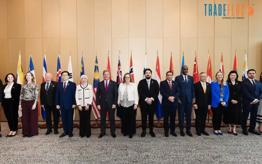 Trade ministers at the FIT P meeting in Auckland New Zealand